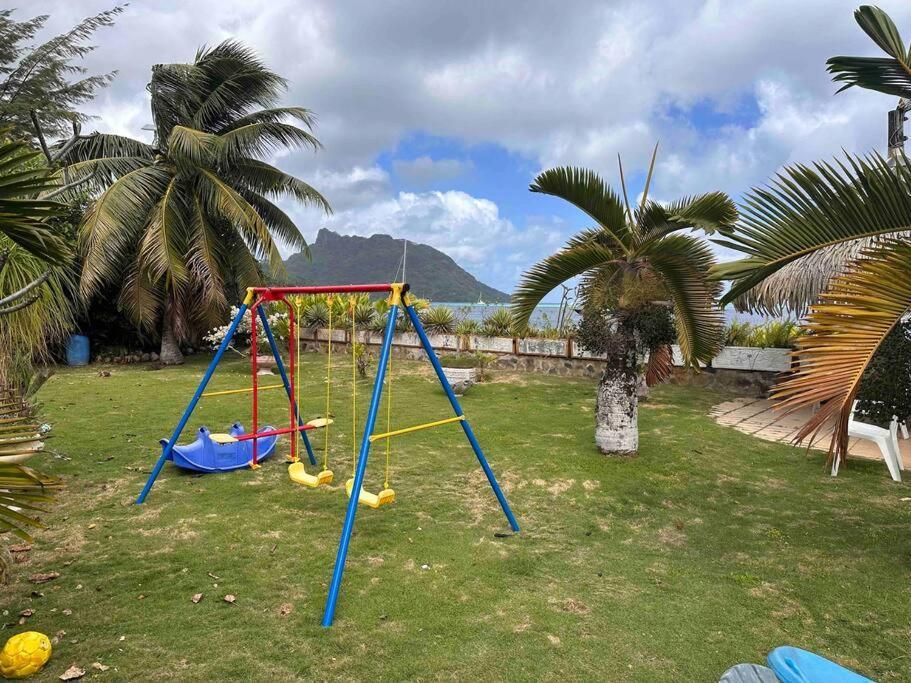 Meri Lodge Huahine Fare Esterno foto