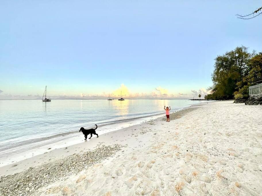 Meri Lodge Huahine Fare Esterno foto