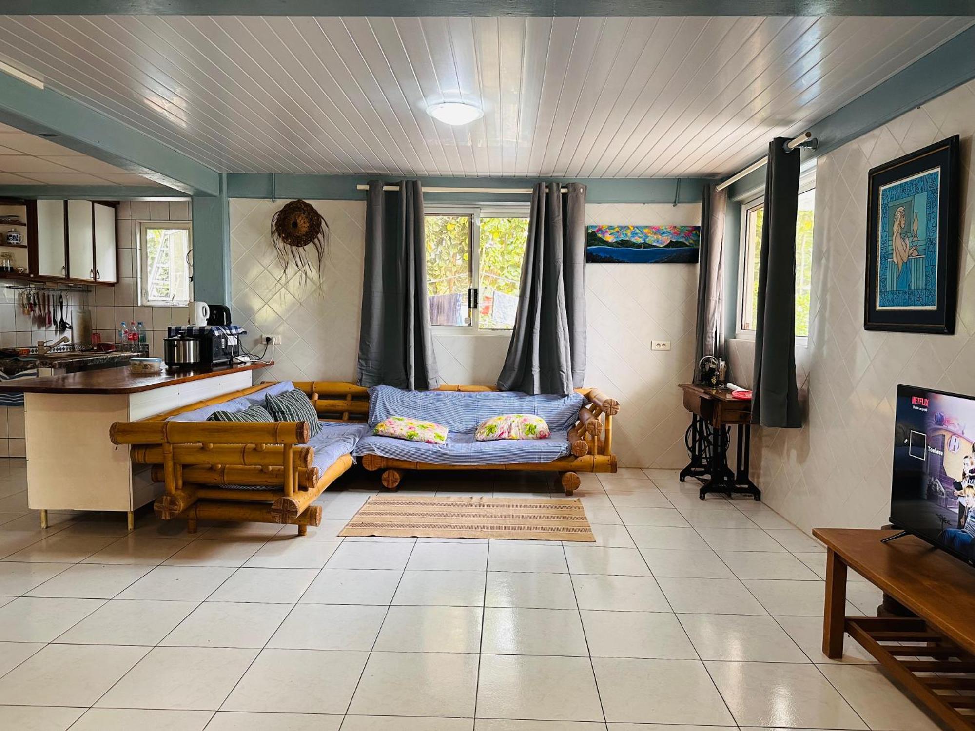 Meri Lodge Huahine Fare Esterno foto